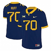 West Virginia Mountaineers 70 Sam Huff Navy College Football Jersey Dzhi,baseball caps,new era cap wholesale,wholesale hats